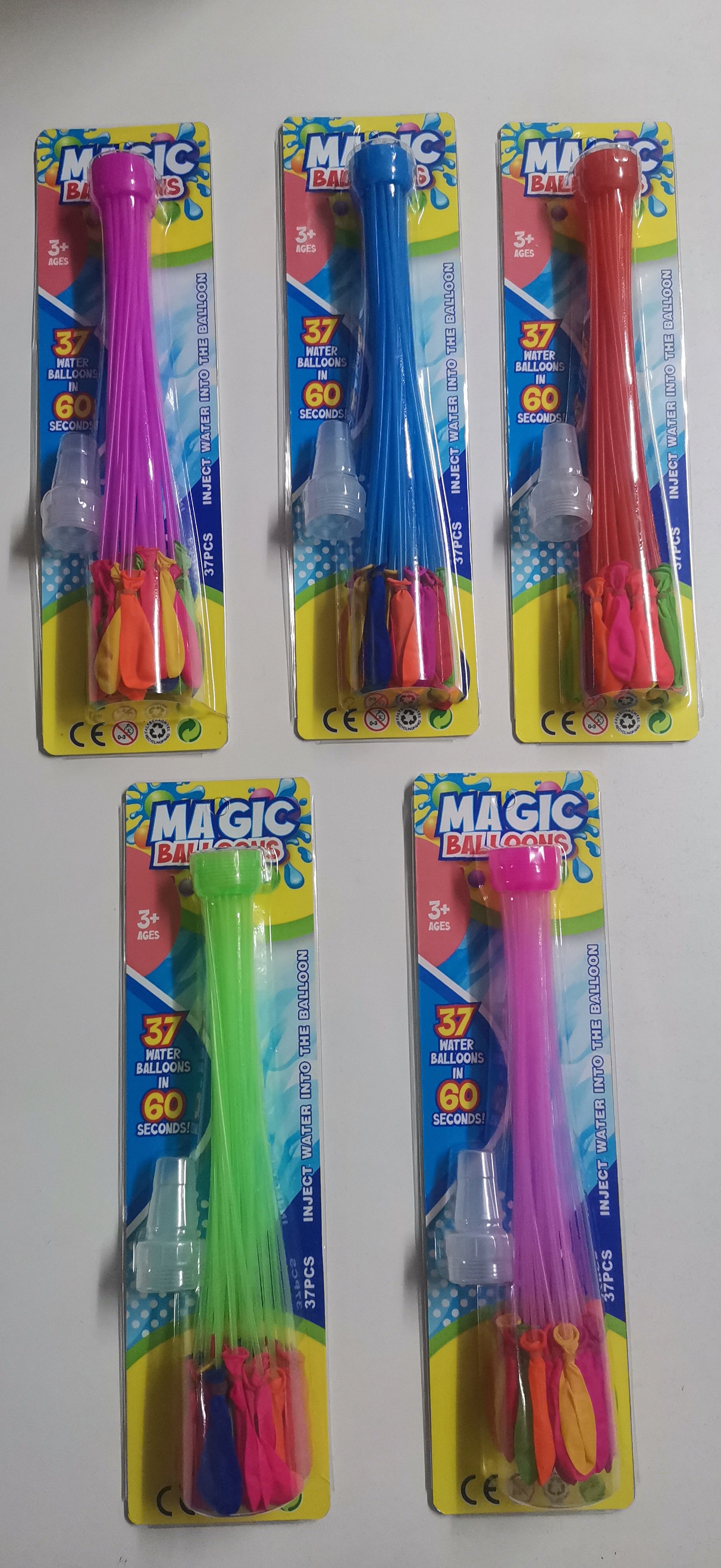 Водяные бомбочки Magic Balloon, 37 шт.