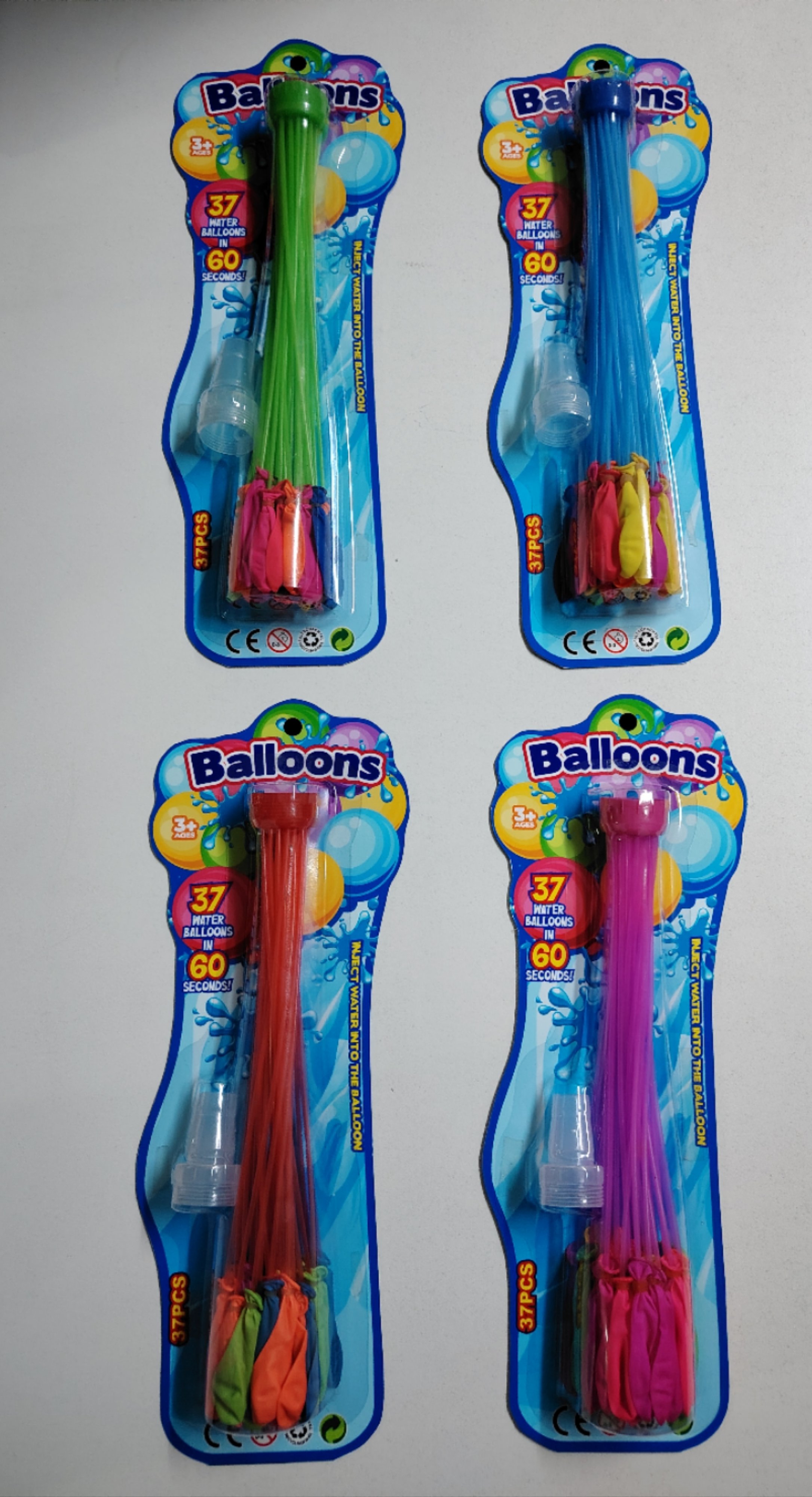 Водяные шары Magic Balloon, 37 шт. в пучке