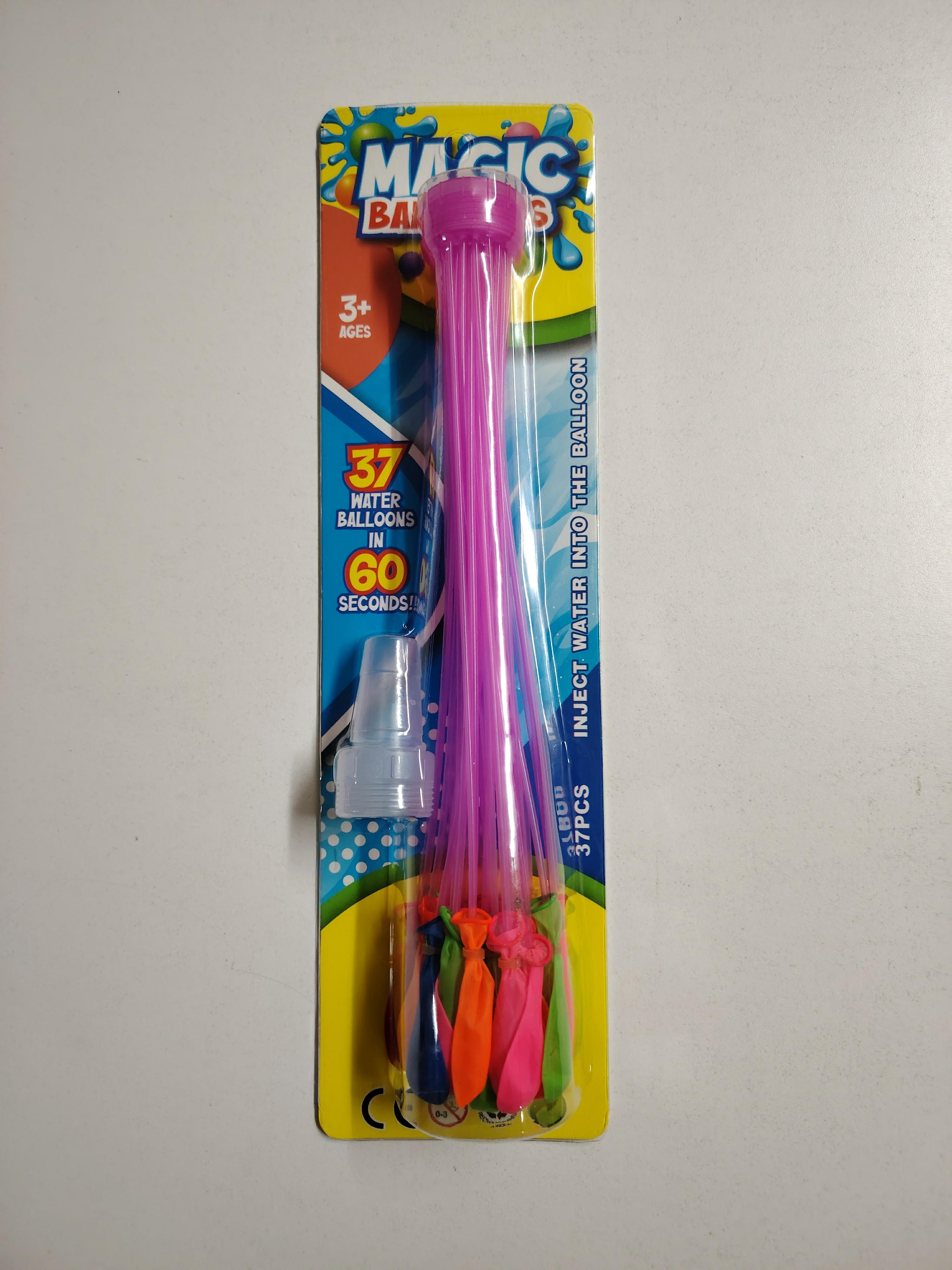 Водяные бомбочки Magic Balloon, 37 шт. в пучке