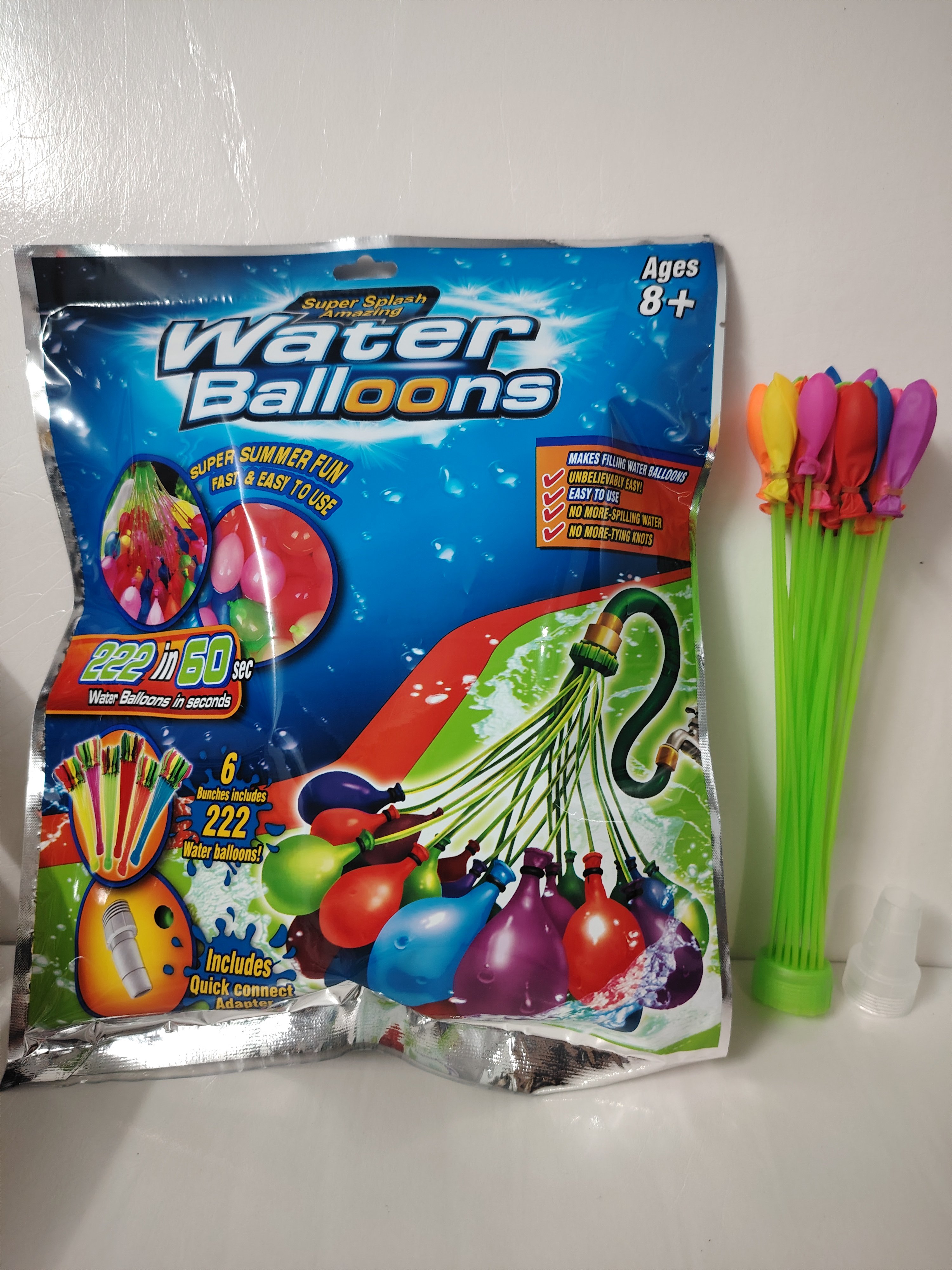 Водяные бомбочки Magic Water Balloon 222 шт