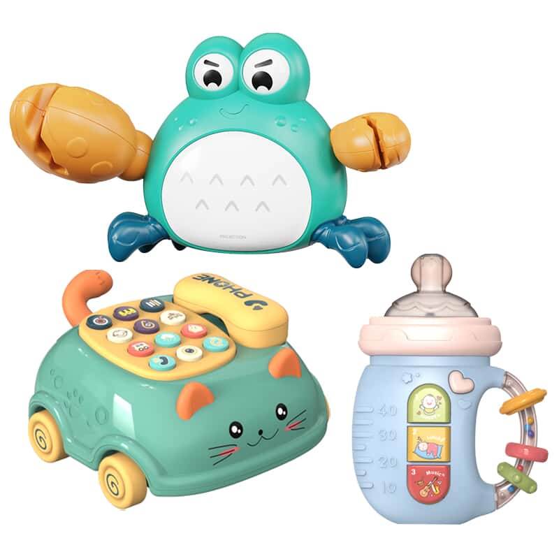 Развивающий набор игрушек для малышей 3шт