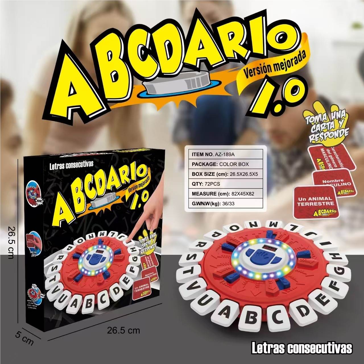 Настольная игра "Алфавит" 3-е поколение