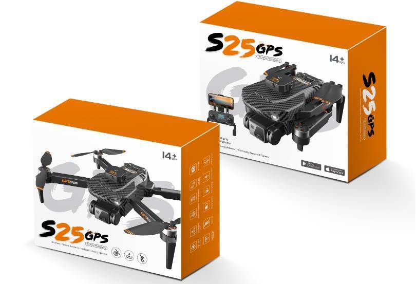 Дрон с GPS, 5G, камерой, избеганием препятствий, дисплеем