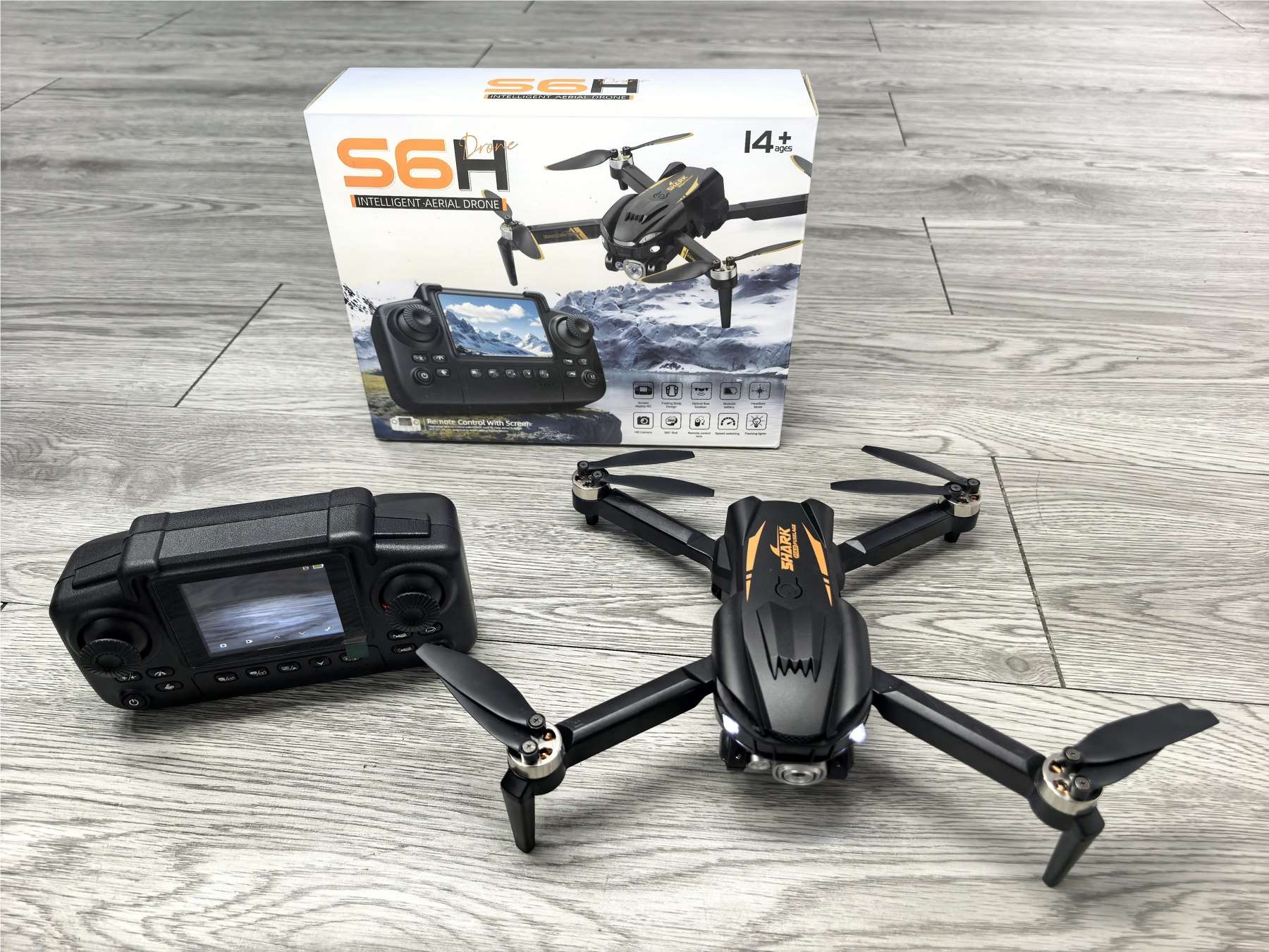 Квадрокоптер с экраном 2.4", оптом