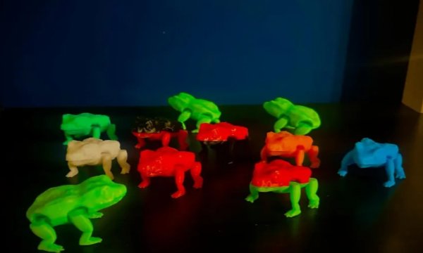 Прыгающая лягушка, игрушка-прыгун