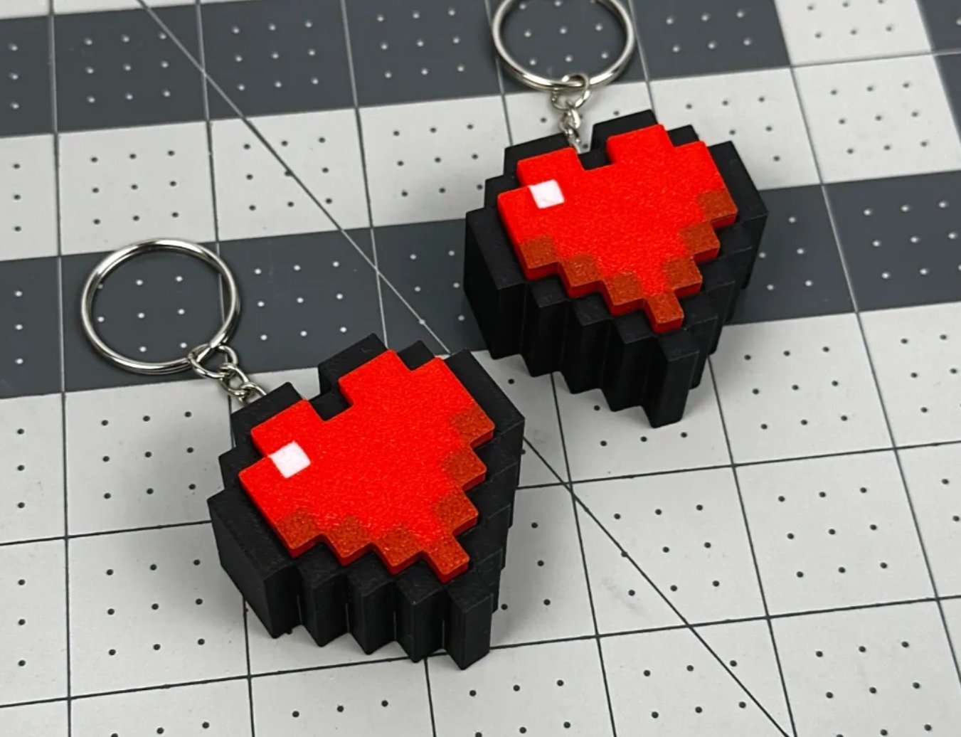 Брелок Minecraft Сердце