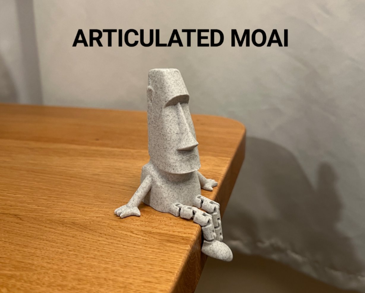 Подвижная статуэтка Моаи, оптом