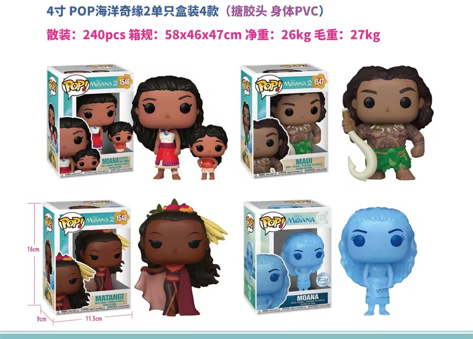 Фигурки "Ocean Wonder" POP (анимэ, куклы, настольные)