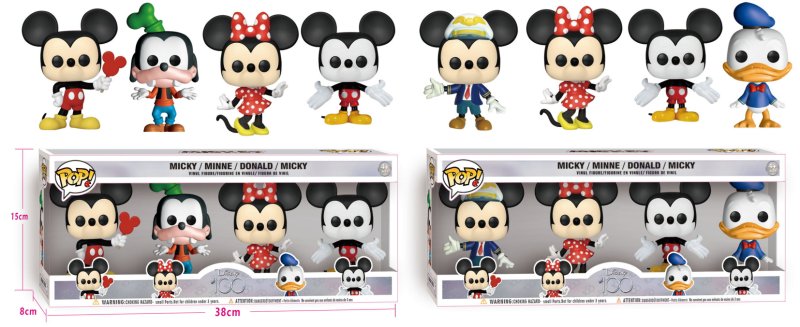 Фигурки Disney POP, аниме, куклы, настольные украшения