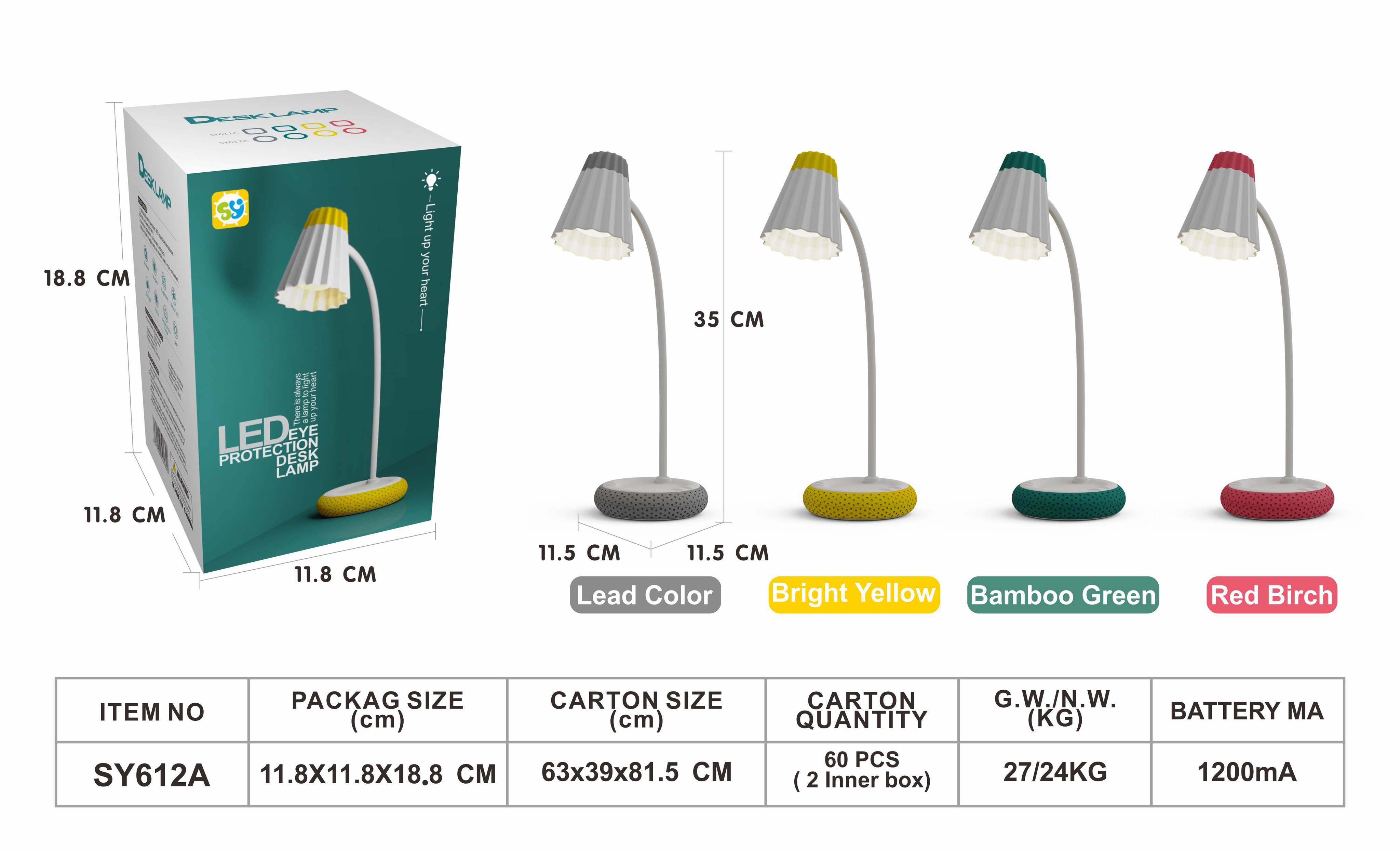 Светильник ночник Nordic Round Table Lamp