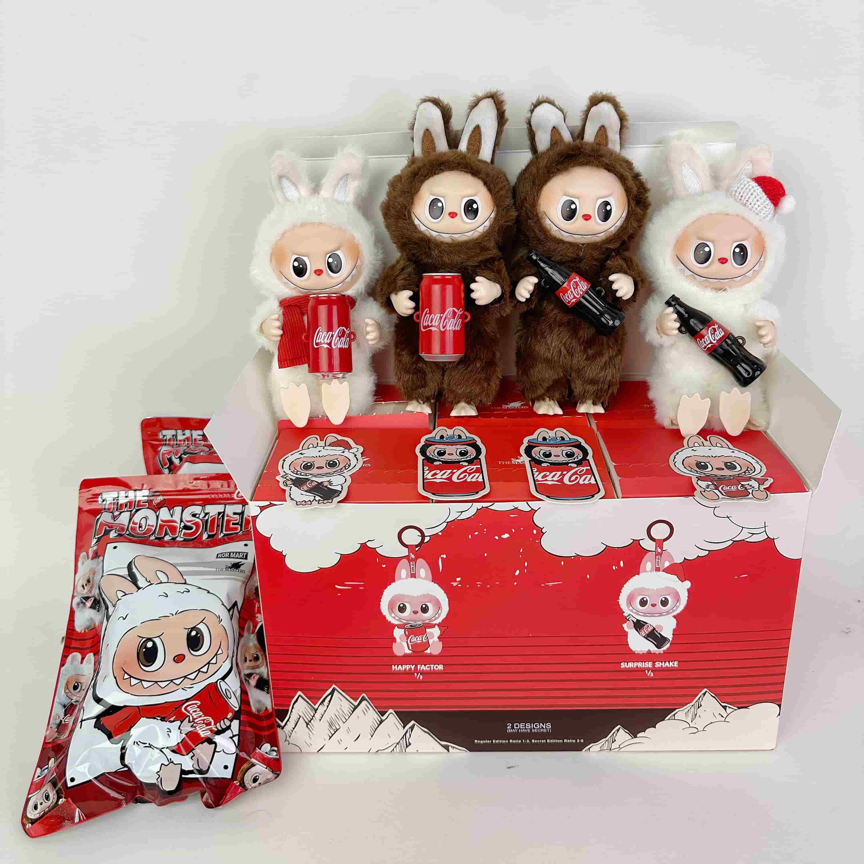 Мягкая игрушка Rab Coca-Cola, 23 см, 6 шт.