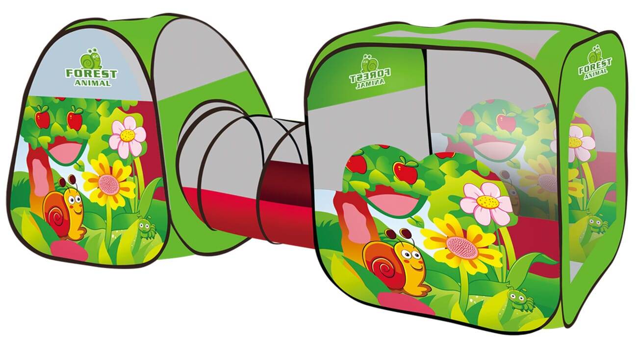 Детская палатка Happy Snail 3в1