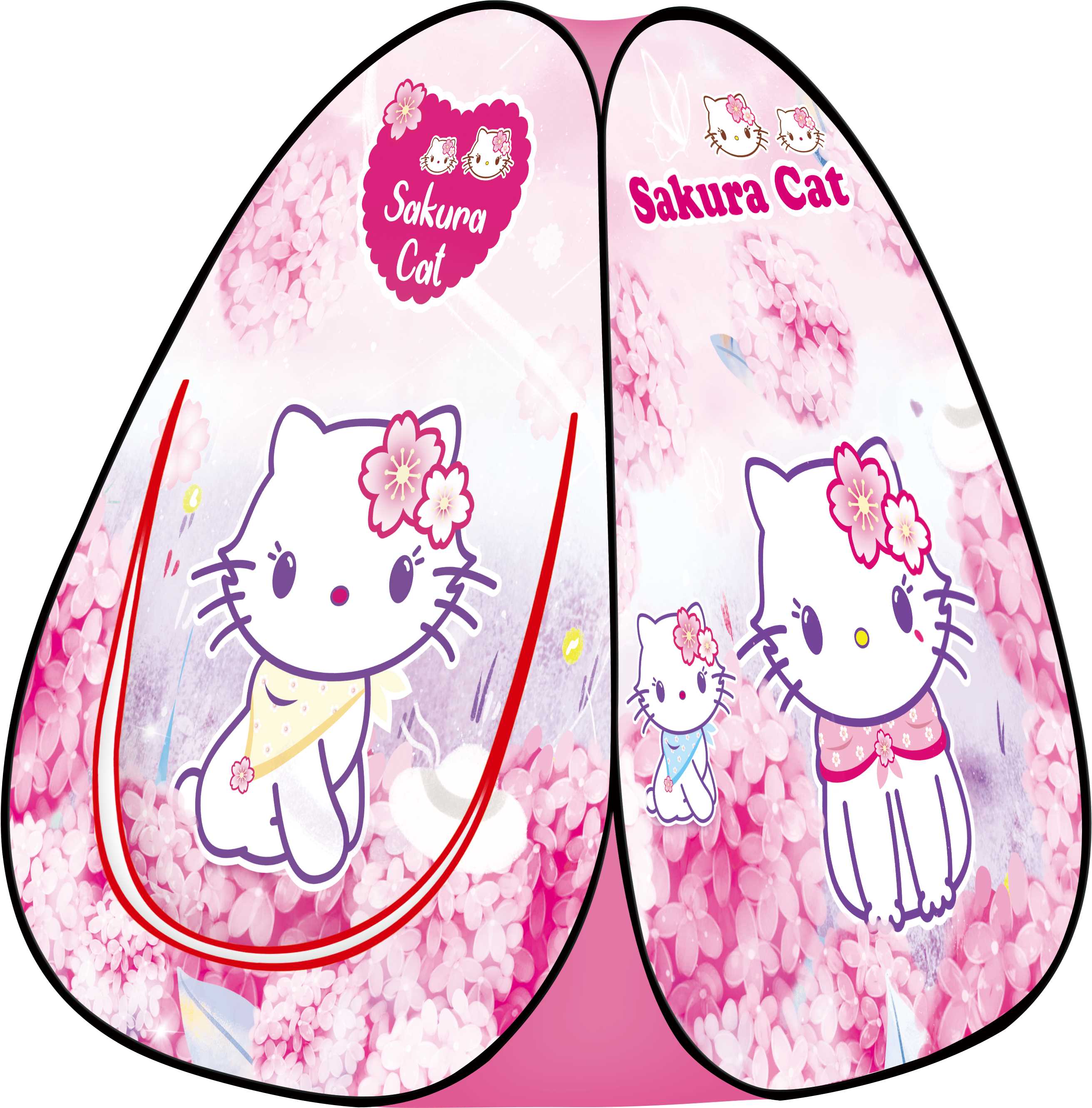 Детская палатка KT Cat с 100 шариками