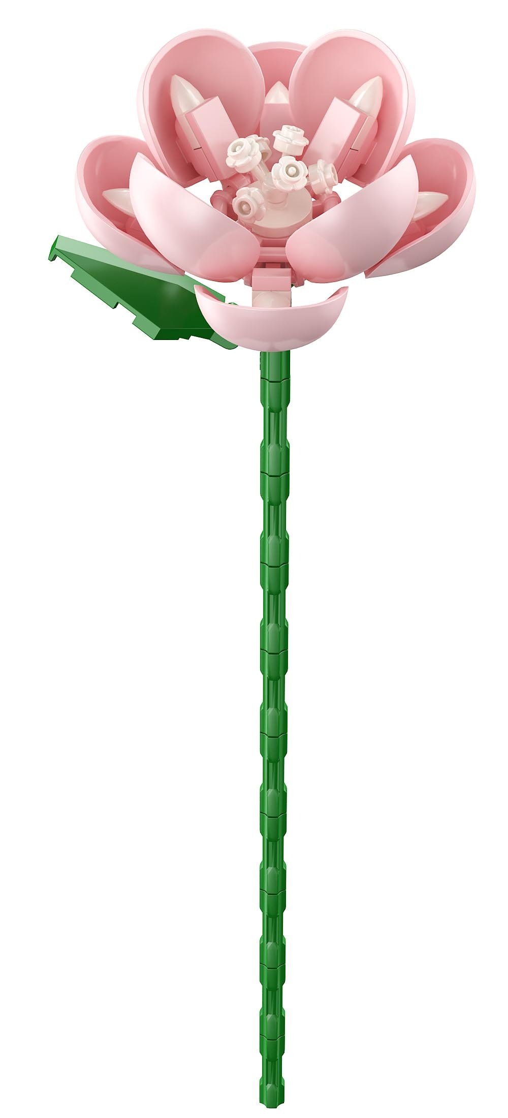 Конструктор "Цветок Гибискуса" из блоков