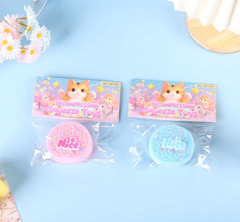 Антистресс-игрушка "Oreo" из винила, медленное восстановление