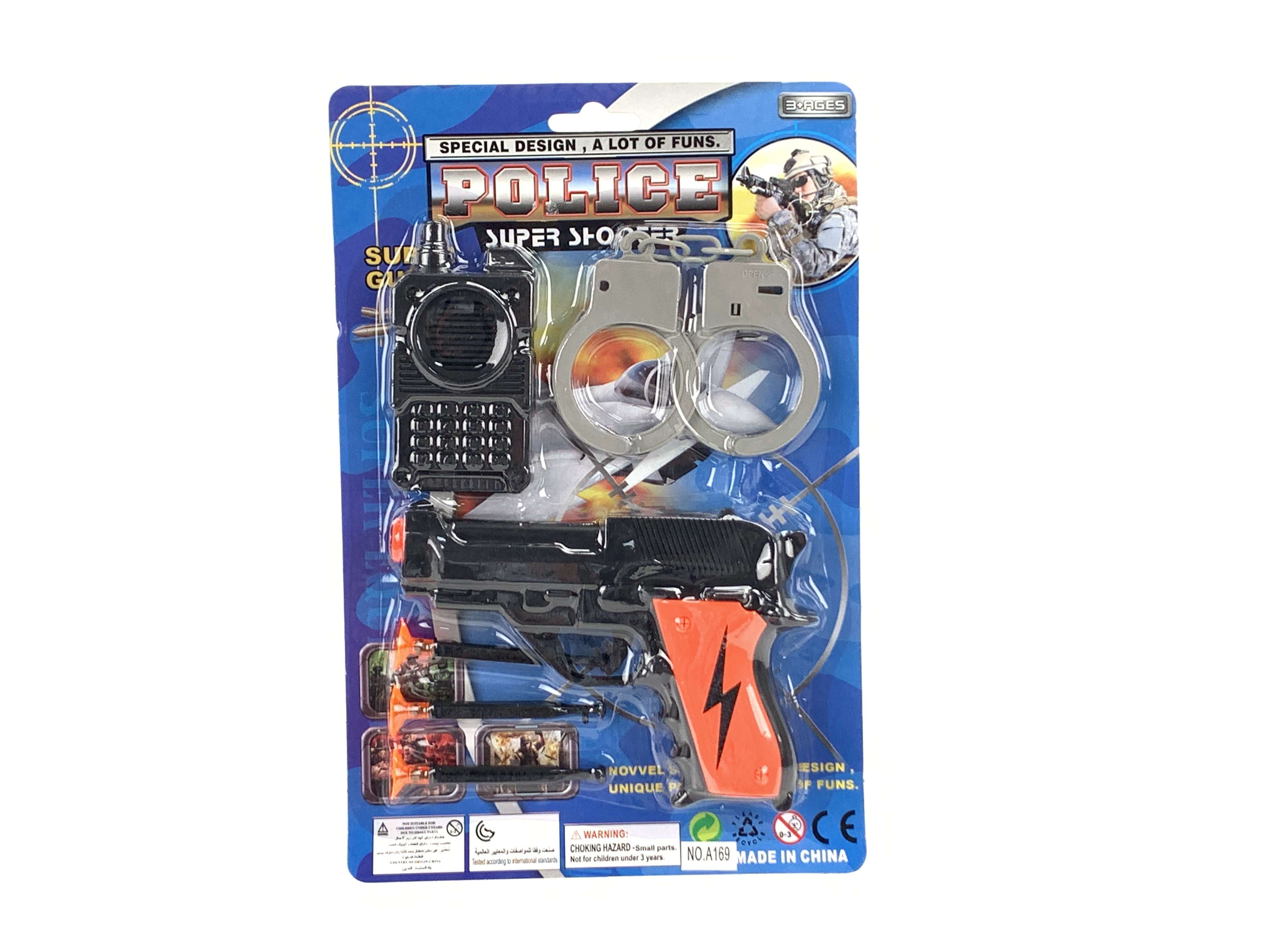 Игровой набор полицейского, 384 шт в коробке