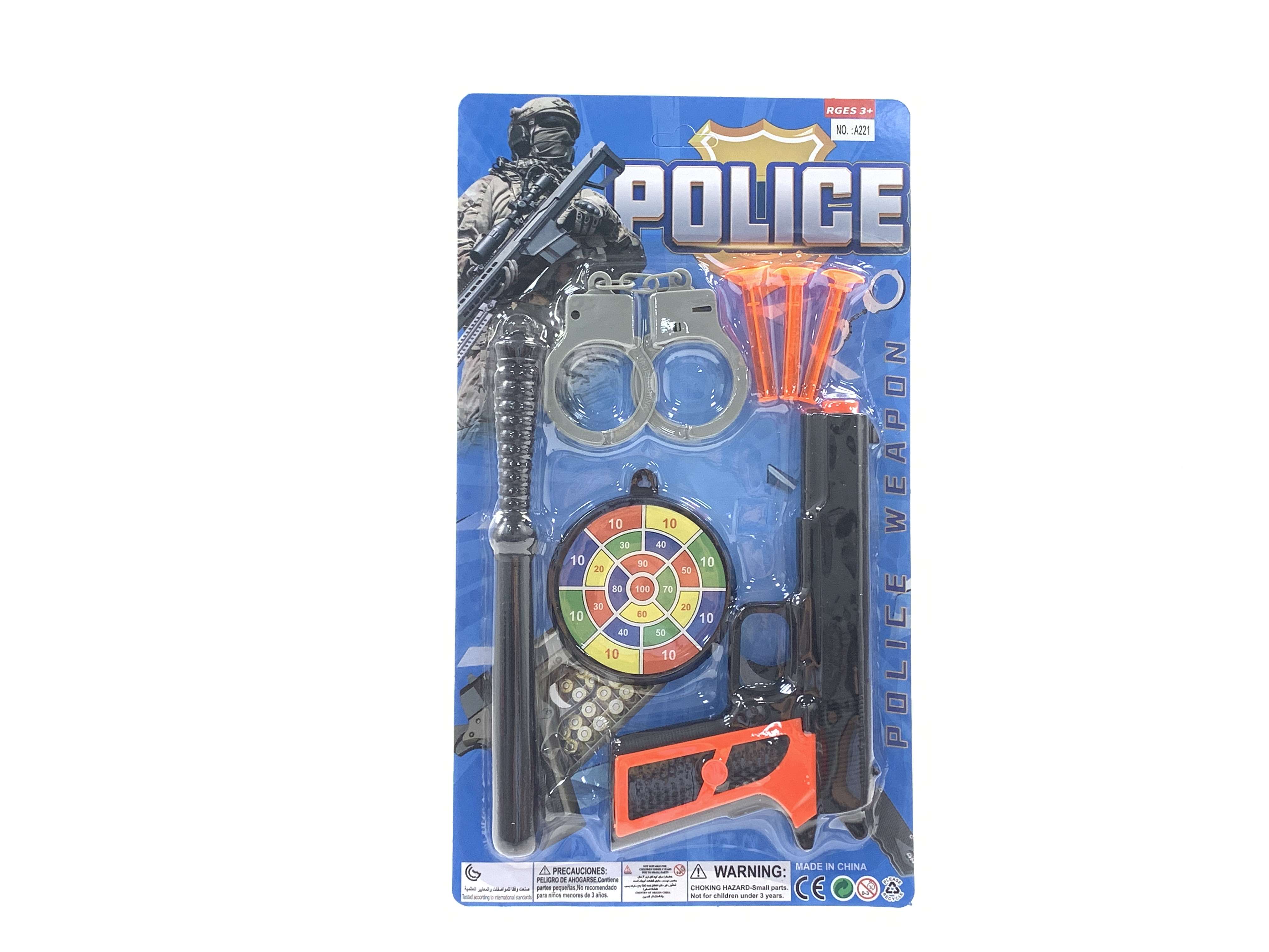 Игровой набор полицейского, 320 шт/коробка