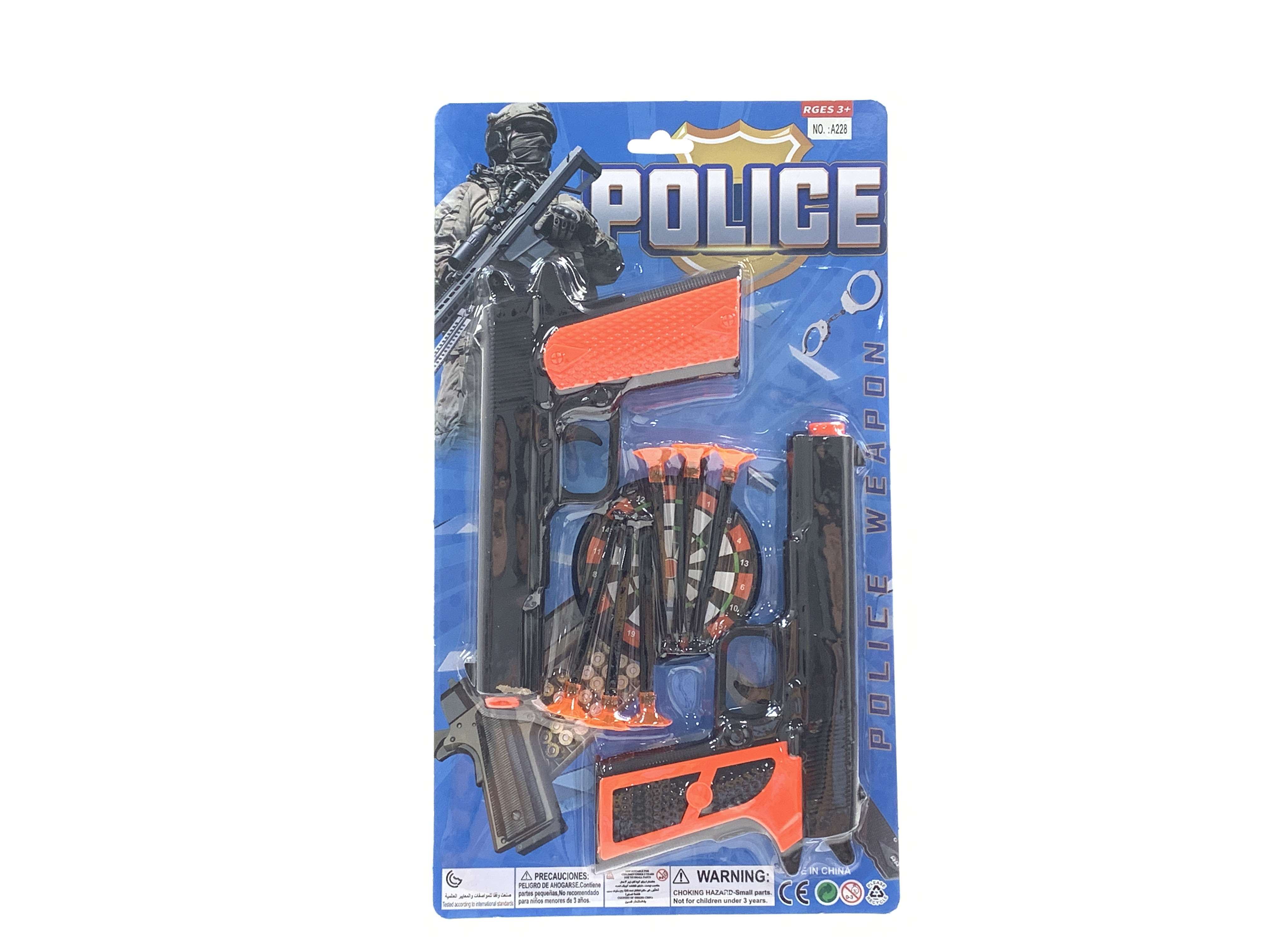 Игровой набор полицейского, 216 шт/кор