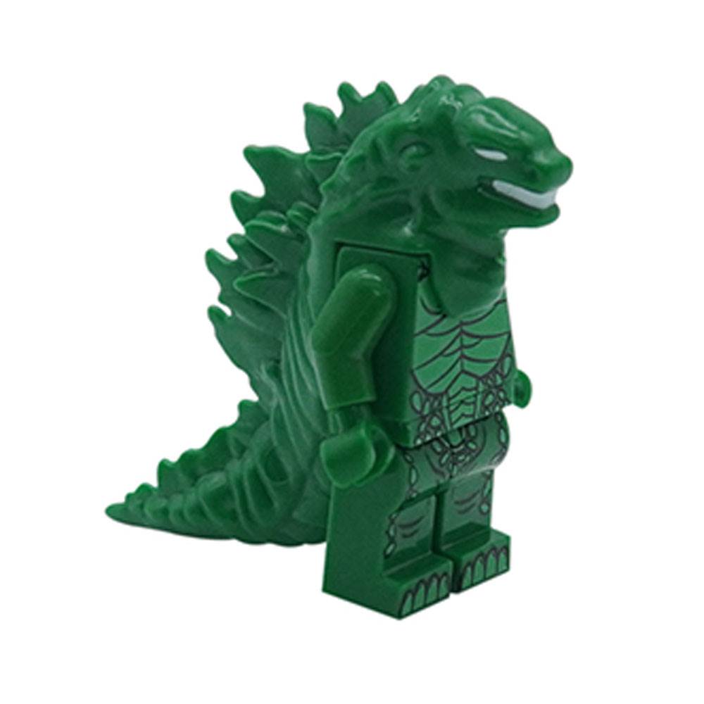 Фигурка Годзиллы из строительных блоков, совместимая с LEGO