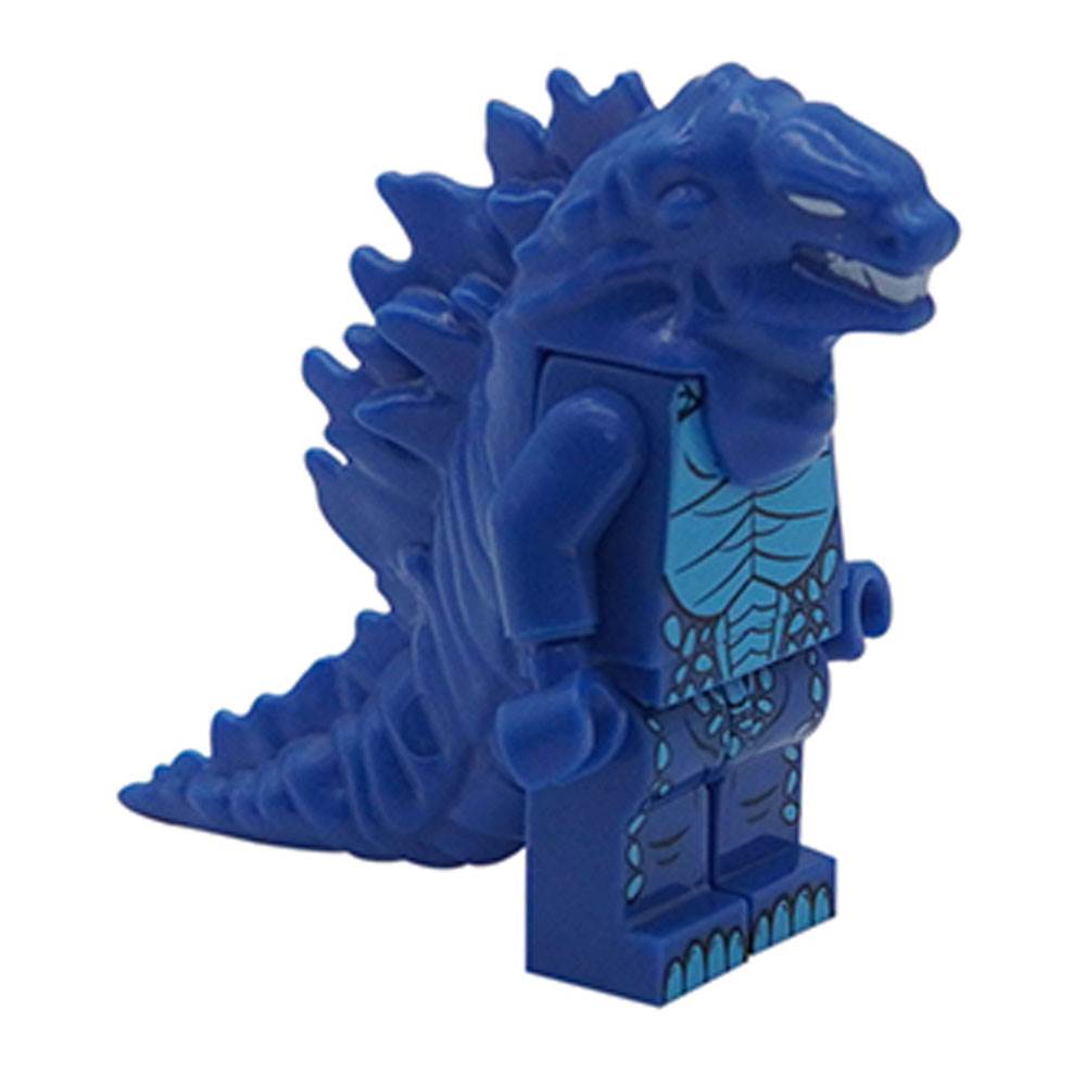 Фигурка Годзиллы из строительных блоков, совместима с LEGO