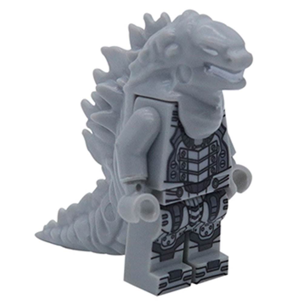 Фигурка Годзиллы из строительных блоков, совместима с LEGO