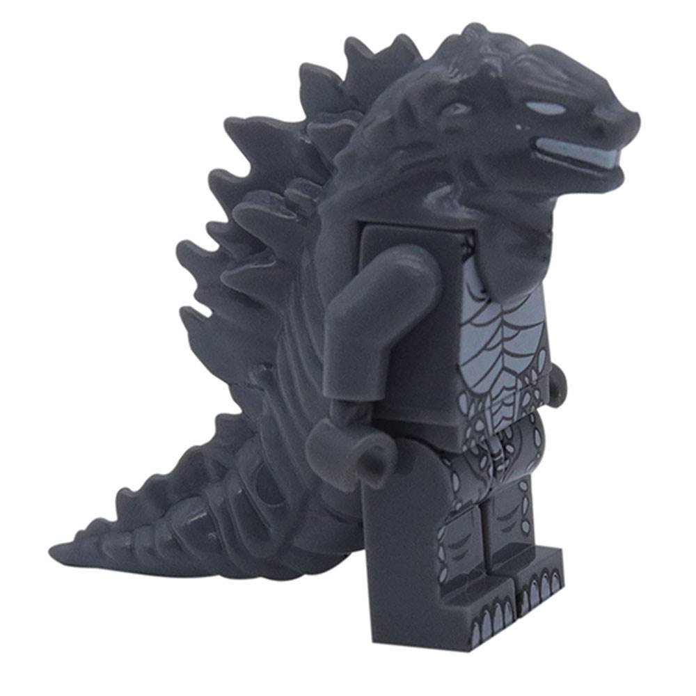 Фигурка Годзиллы из строительных блоков, совместимая с LEGO