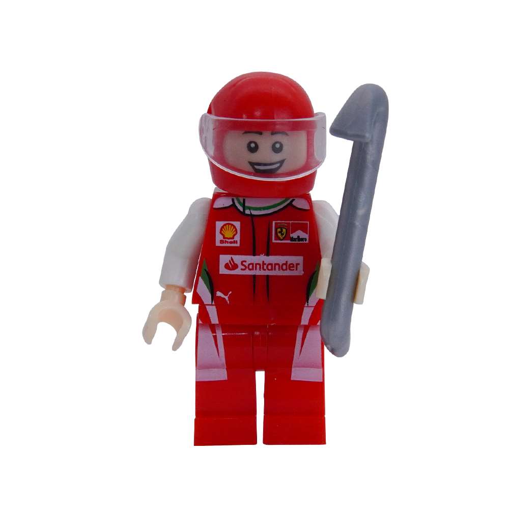 Минифигурки гоночных строительных блоков, совместимые с LEGO