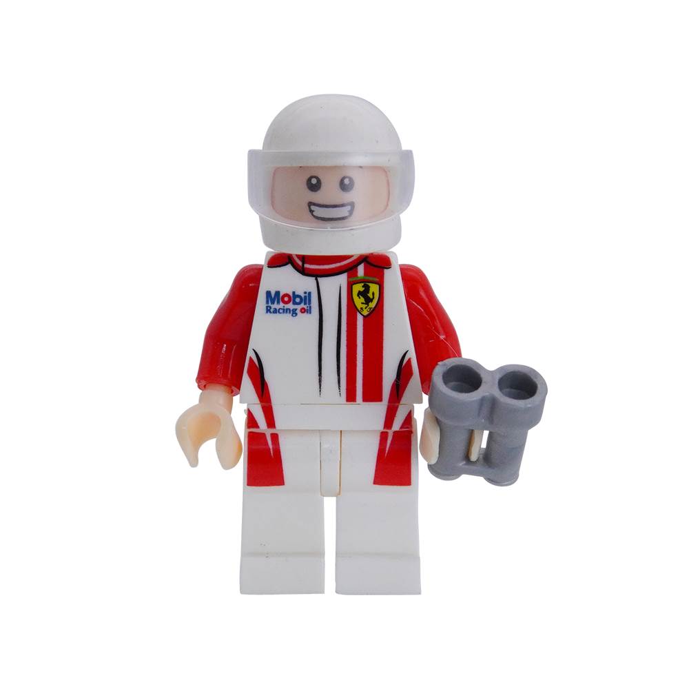 Минифигурки гоночных строительных блоков, совместимые с LEGO