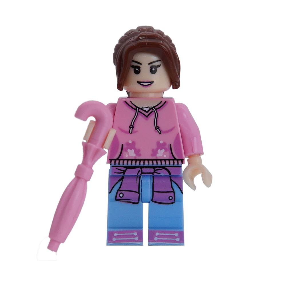 Фигурки девочек-конструкторов, совместимые с Lego