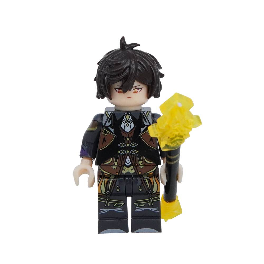 Мини-фигурки персонажей Genshin Impact, совместимые с LEGO