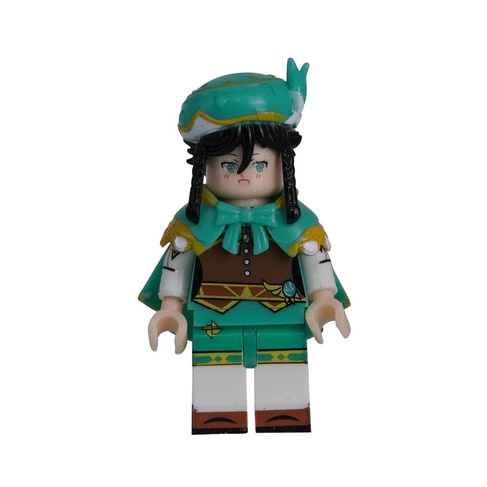 Мини-фигурки персонажей Genshin Impact, совместимые с LEGO