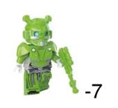 Мини-фигурки строительные, совместимые с LEGO