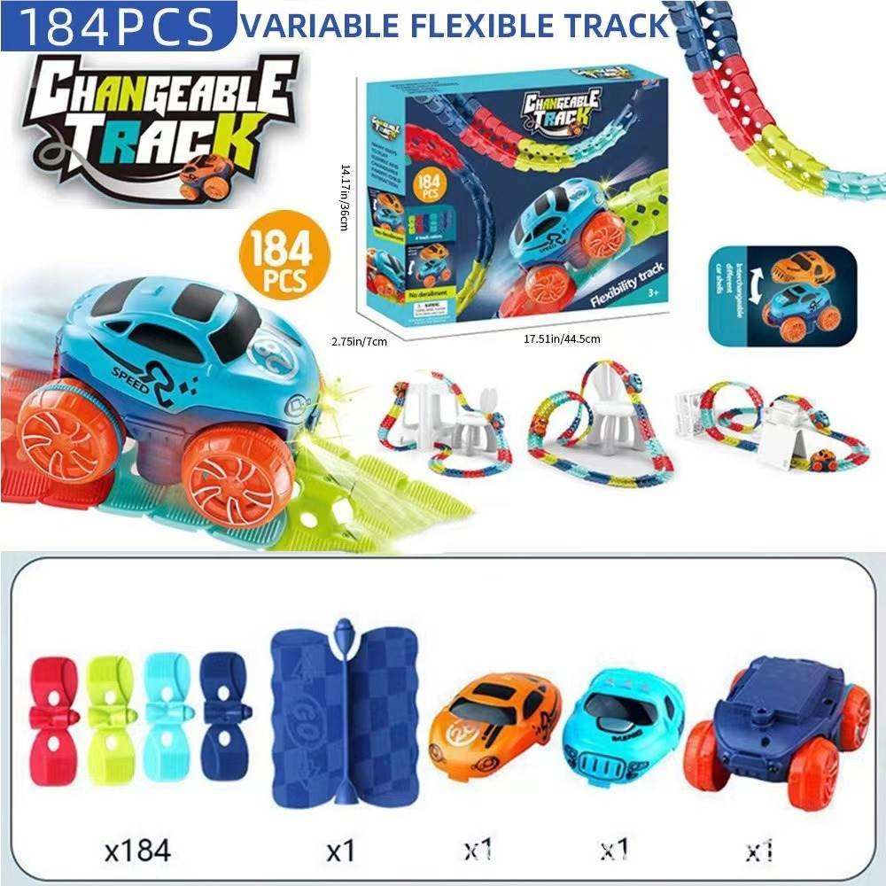 Трек-конструктор Intercity Roller Coaster (184 детали)