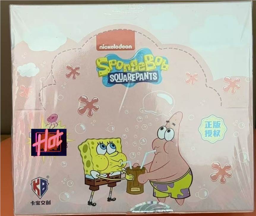 Карточная игра SpongeBob, серия 2, дисплей бокс