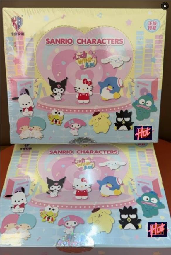 Карточки Sanrio Polaroid Heart wink 5 (36 шт/дисплей)