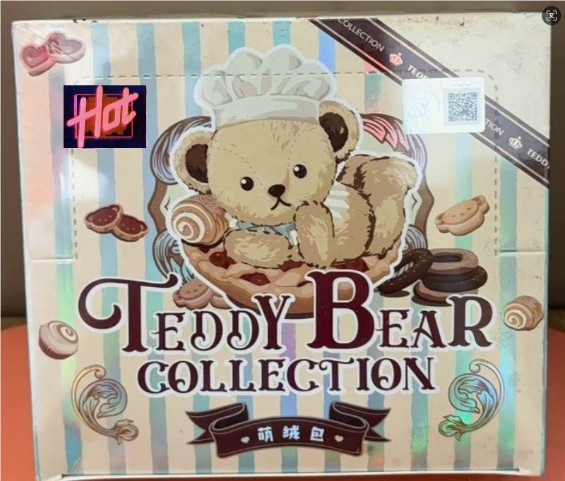 Коллекционные карточки Teddy Bear Treasure, 30 шт. в дисплей-боксе