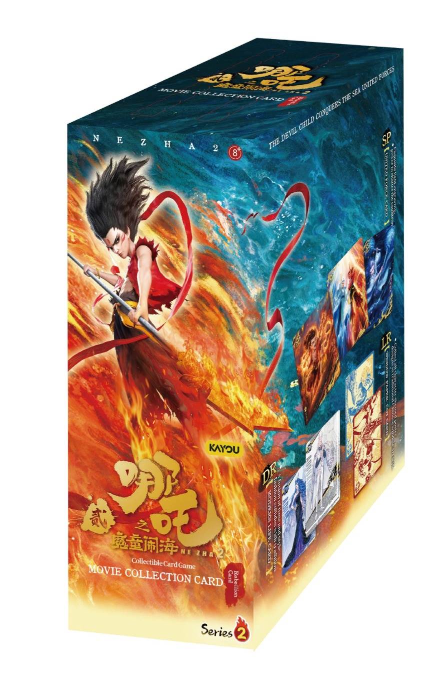 Коллекционные карточки NeZha 2: Rebellion Edition (18 бустеров)