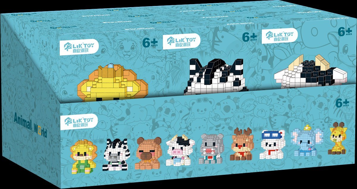 Конструктор цветы Sweetheart Meng Yu, Lego-тип, мелкие детали, 24 шт