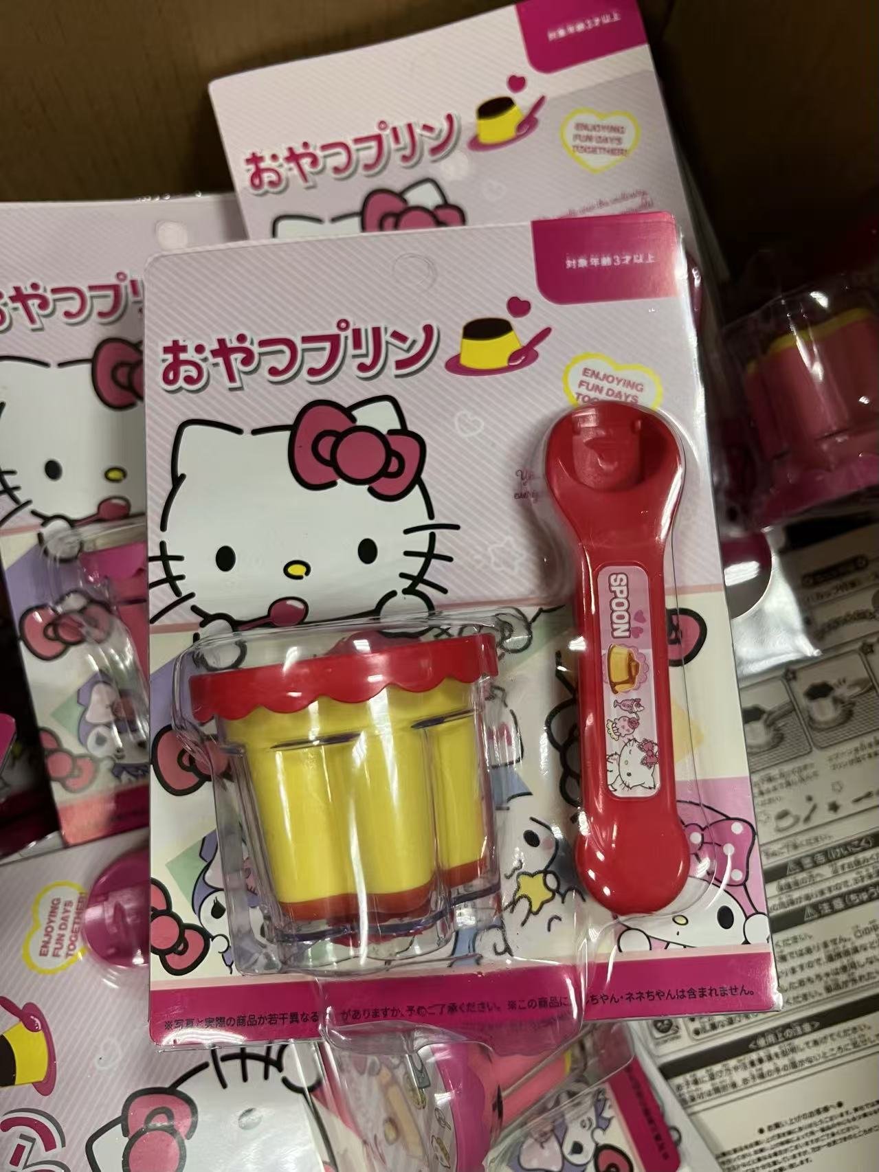 Игровой набор Sanrio: Пудинг/KT Cat, посуда, блистер