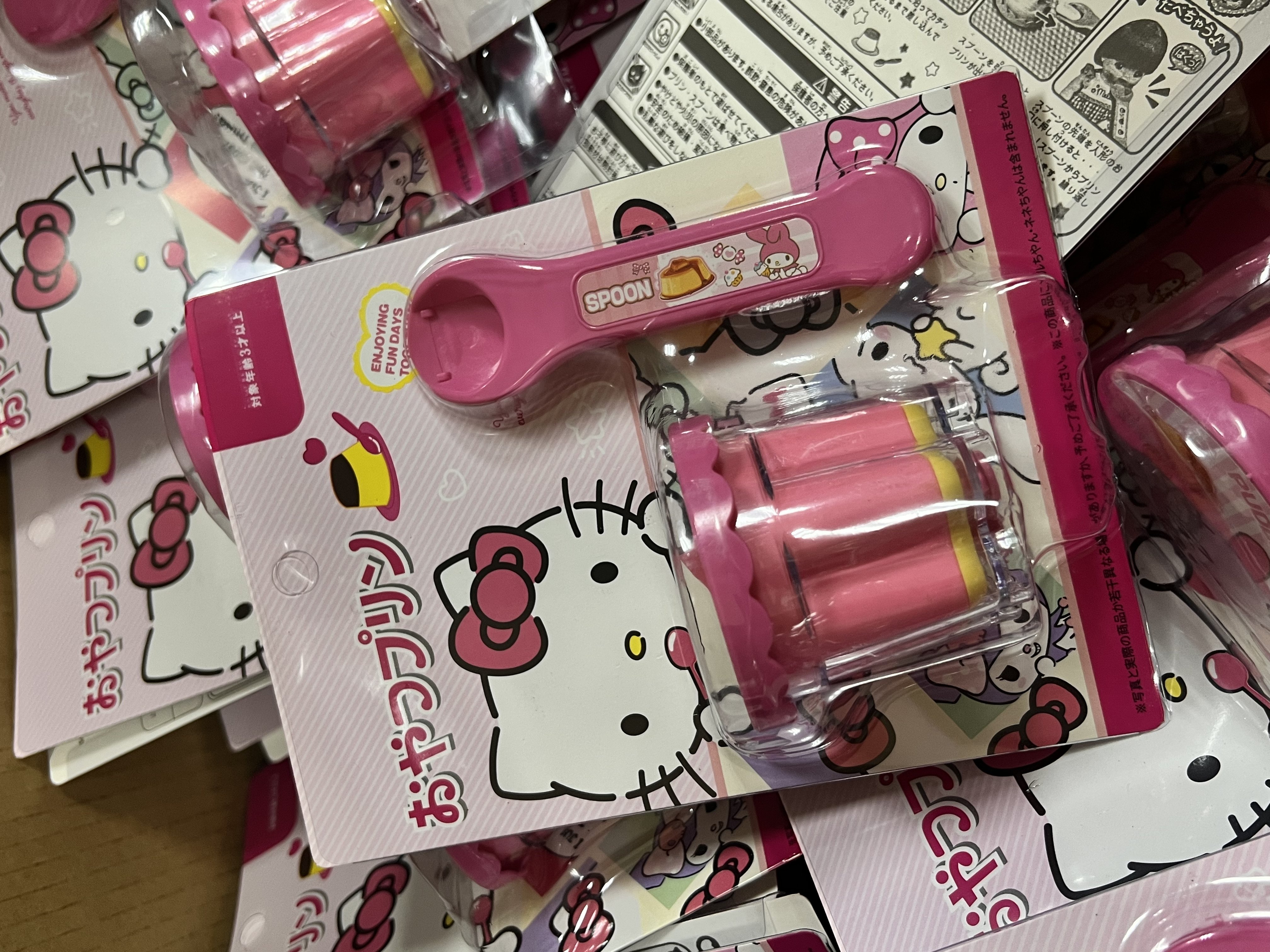 Игровой набор Sanrio Pudding/Melody, посуда в блистере