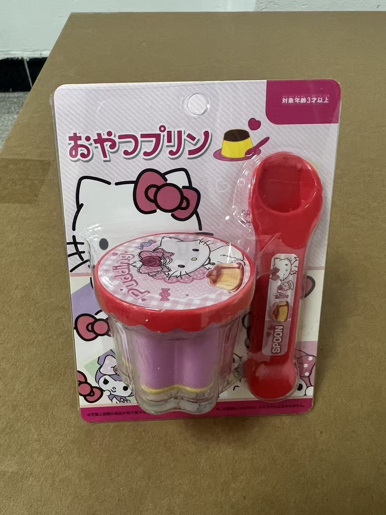 Игровой набор Sanrio: Пуддинг/Китти (посуда, в пакете)