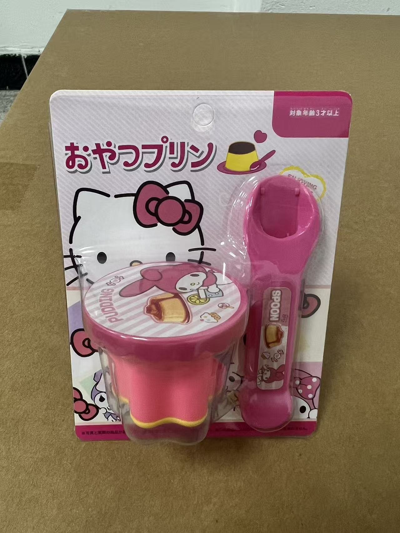 Игровой набор Sanrio: Пуддинг/Мелоди, посуда в пакете