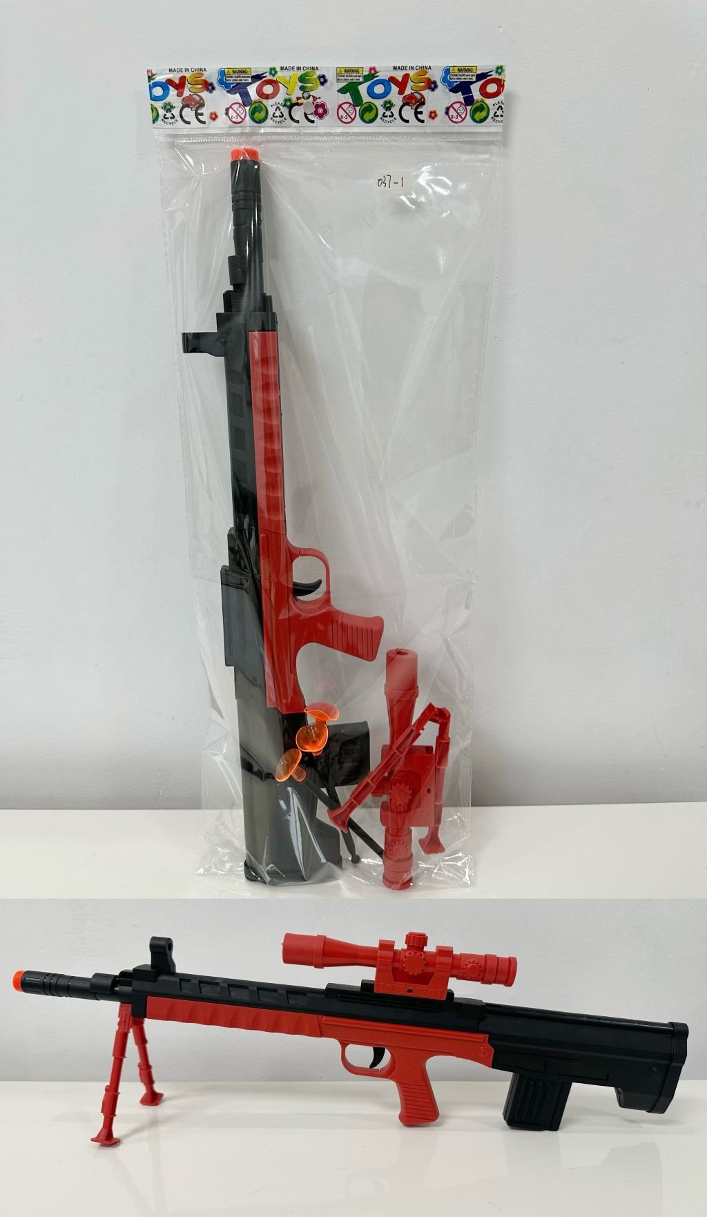 Пистолет с мягкими пулями LAUNCH GUN оптом