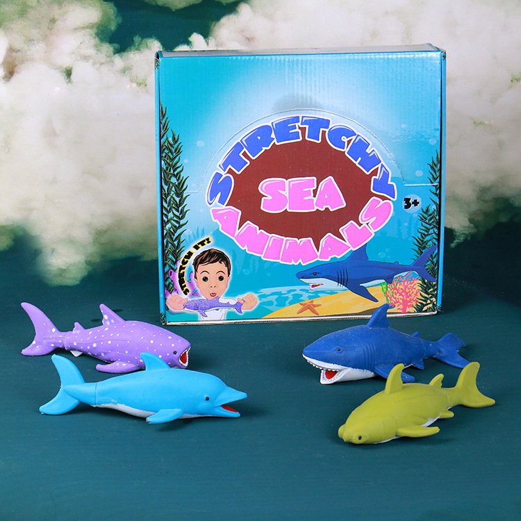 Игрушка-антистресс "Кит" с мукой внутри