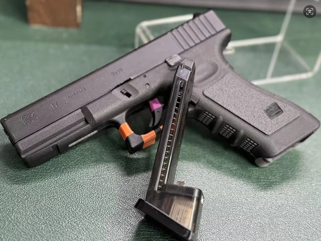 Электрический игрушечный пистолет Kimber G17, стреляет гидрогелем