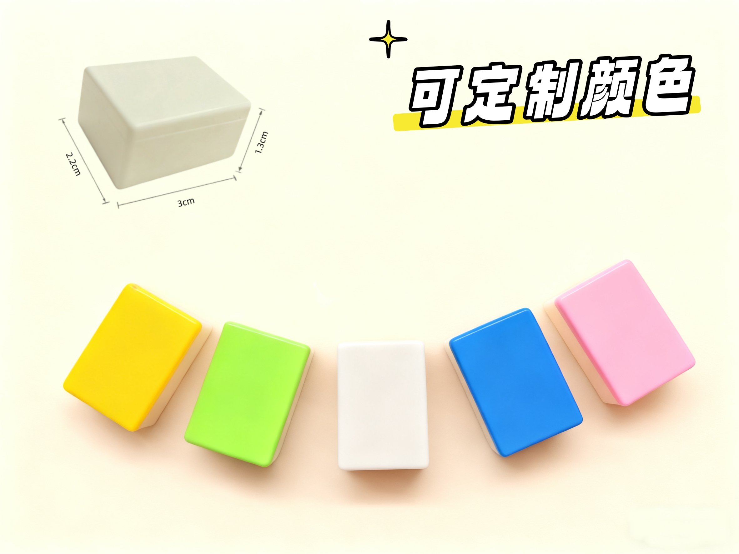 Белые акриловые фишки для настольных игр и DIY, 10000 шт/кор