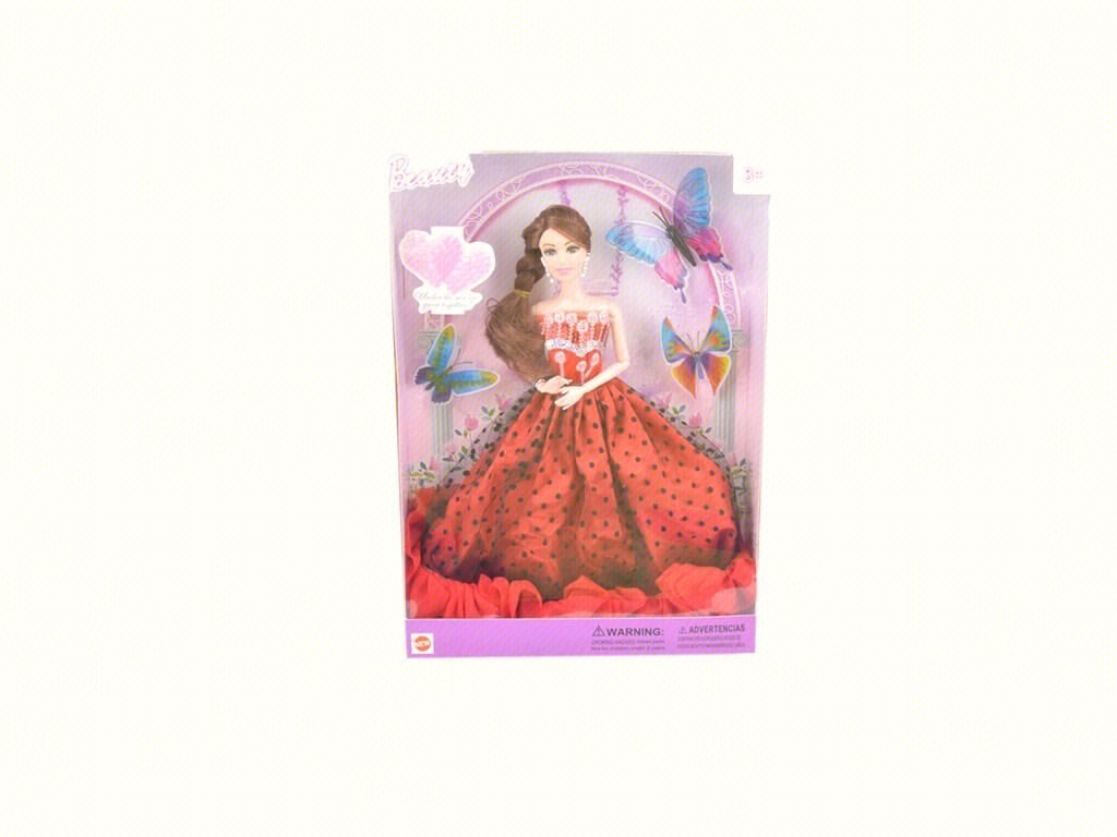 Кукла Барби 11 дюймов, 10 шарниров, вечерний макияж, в коробке с окном