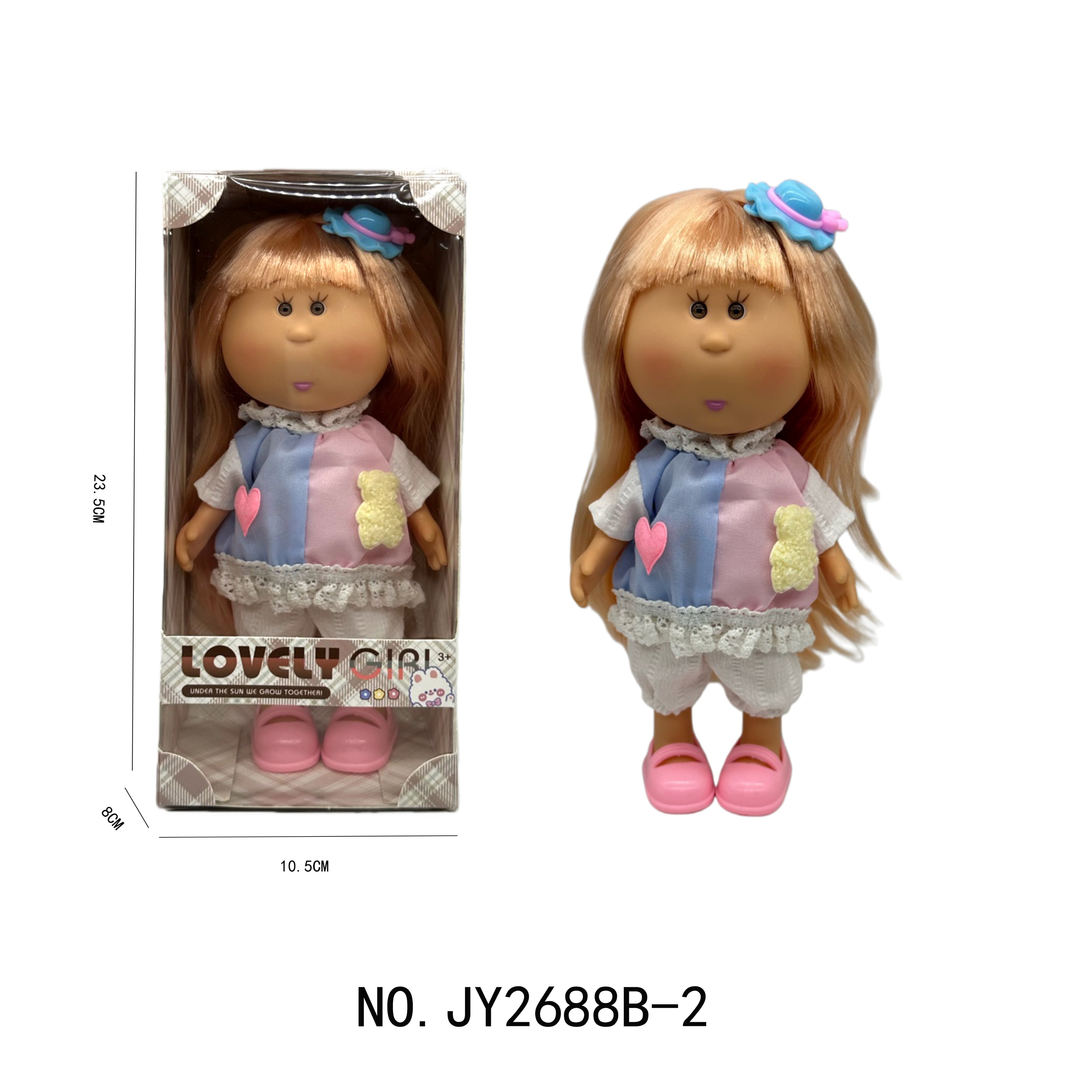 Кукла Mia 24 см, винил, испанский дизайн