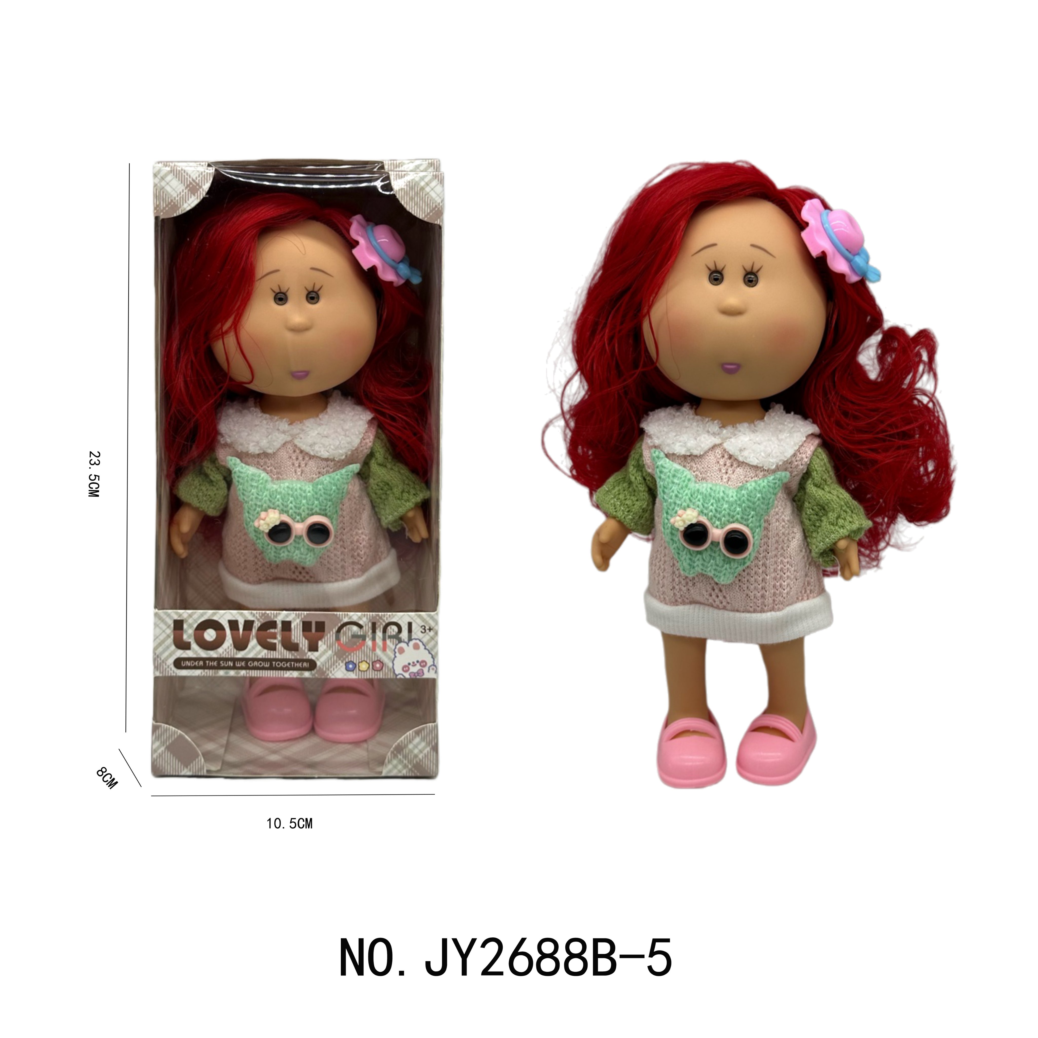 Кукла Mia 24 см, винил, испанский дизайн