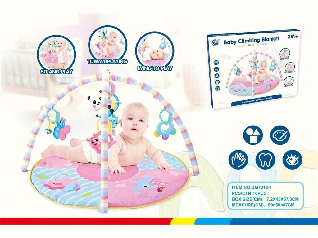 Развивающий коврик-одеяло для младенцев Round Blanket (GCC)